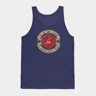 5 Percenter d20 v2 RED Tank Top